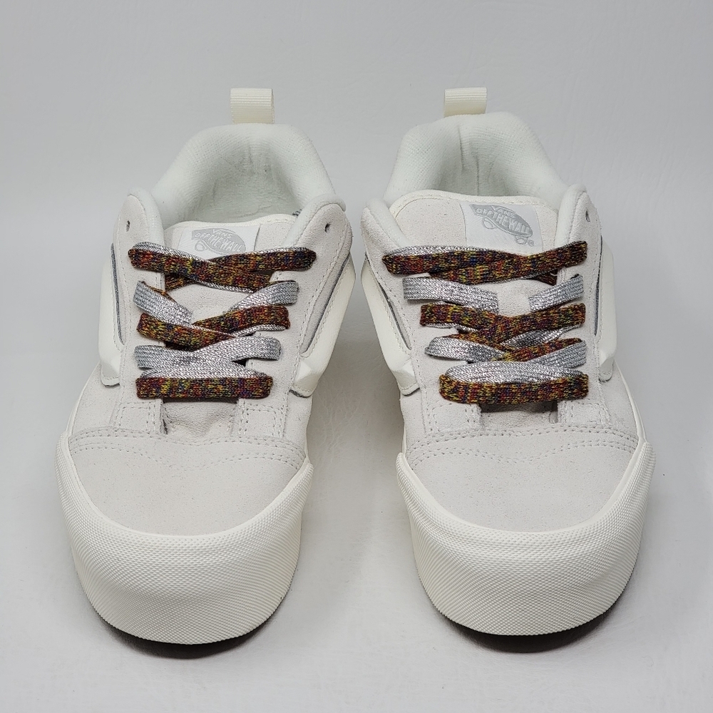 Vans Platform Old Skool Women's Shoes - Cream with Gum Sole - Picture 5 of 9